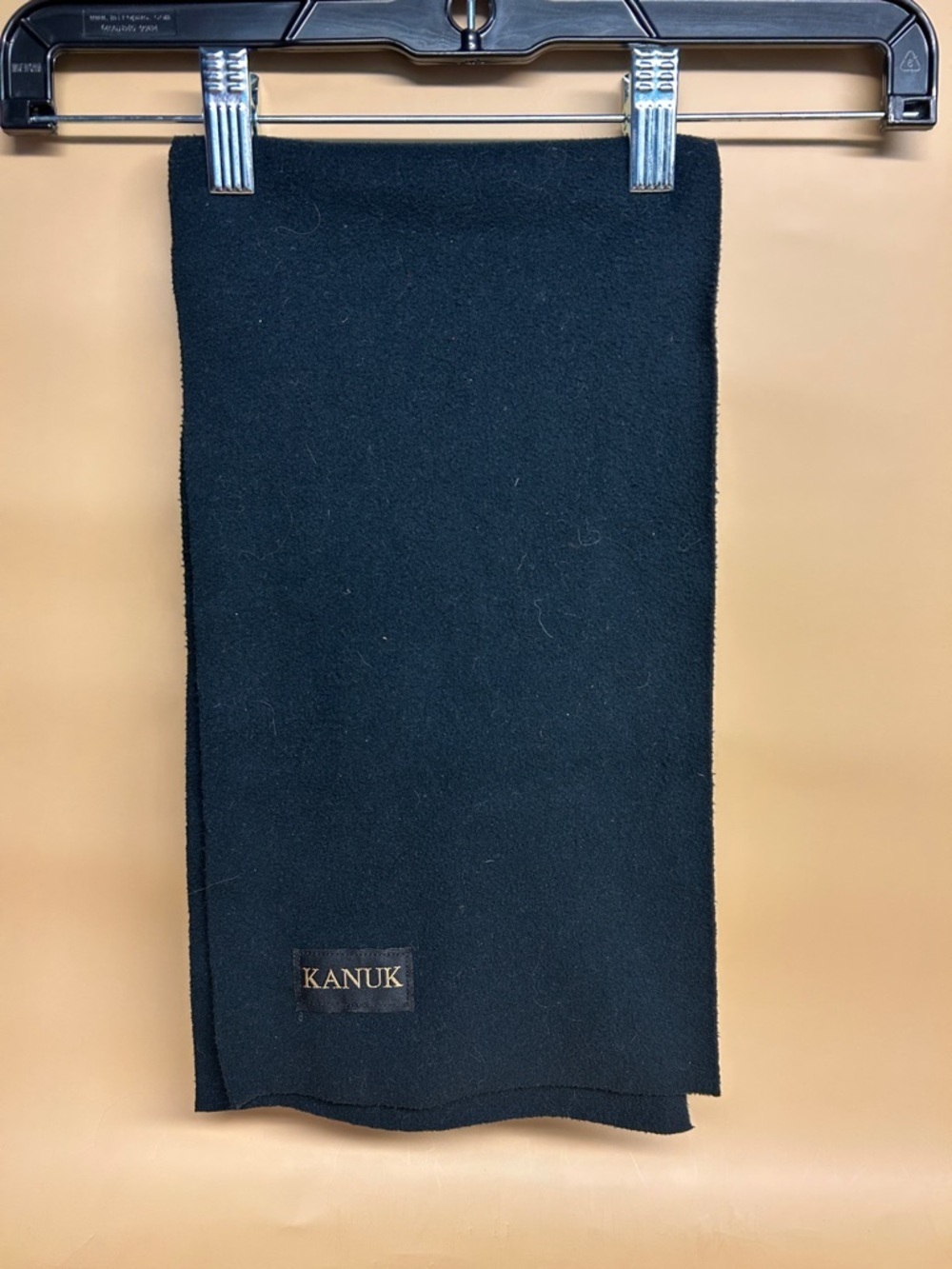KANUK Black fleece Scarf
